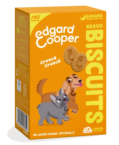 Edgard Cooper Banana & Peanut Butter Biscuits 400g