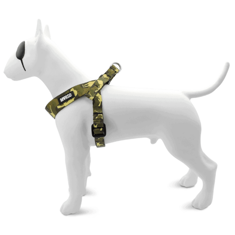 Metal dog harness best sale