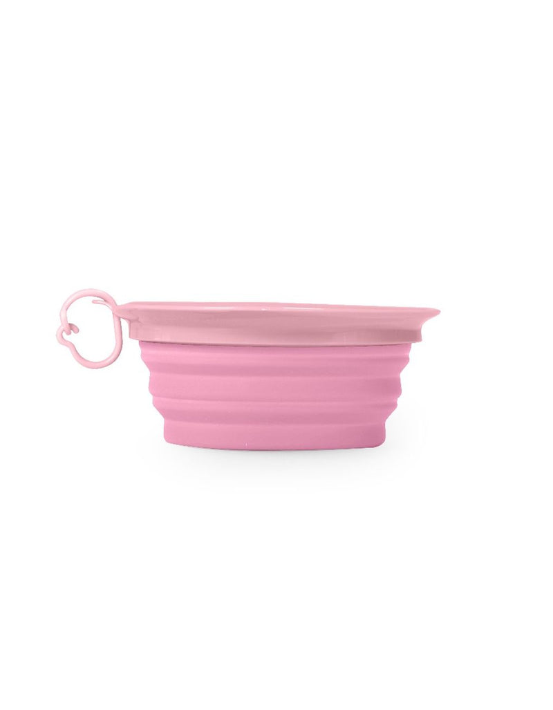 Small Leaf Travel Bowl - Orange/Pink