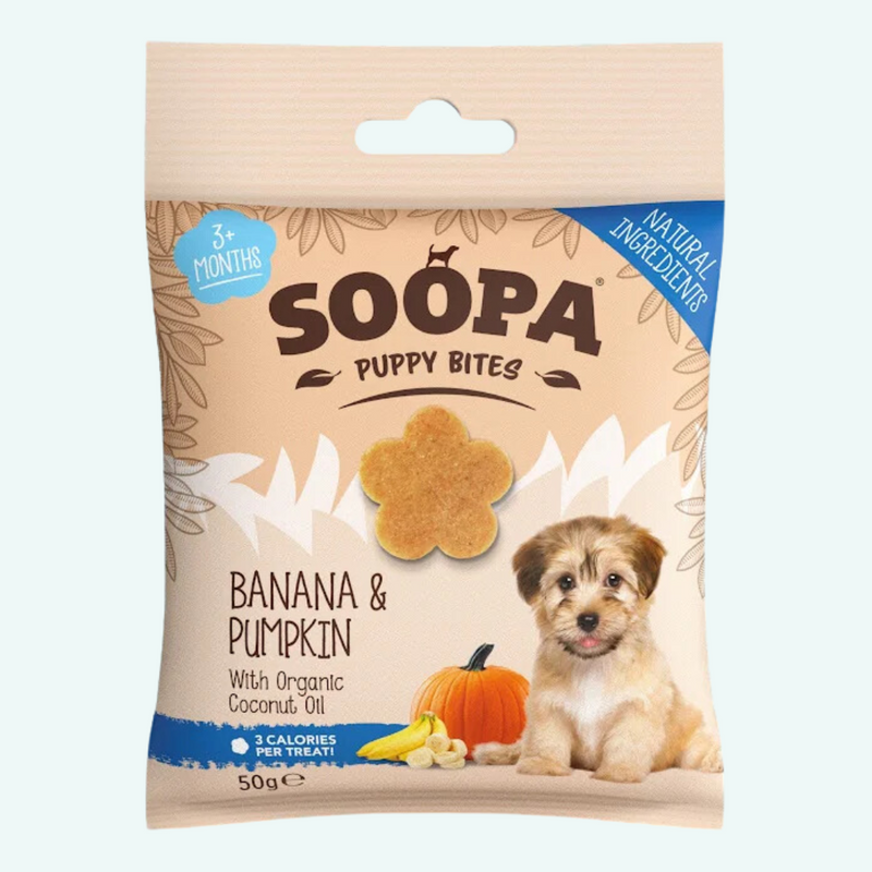 Soopa PUPPY Banana & Pumpkin Bites