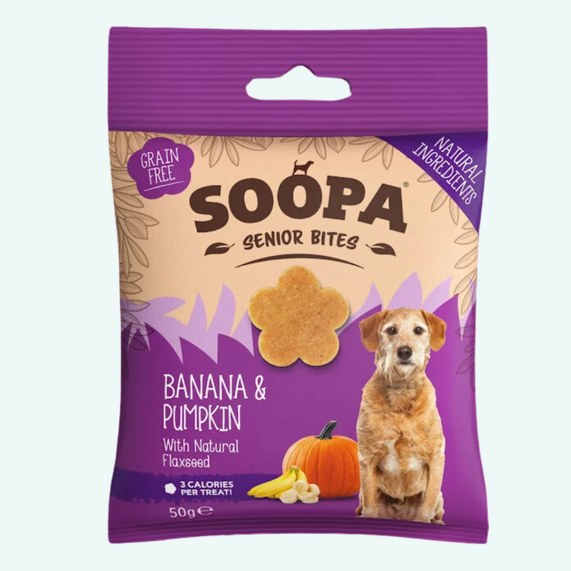 Soopa SENIOR Banana & Pumpkin Bites