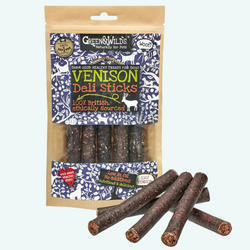 Green and Wilds Venison Sticks 75g