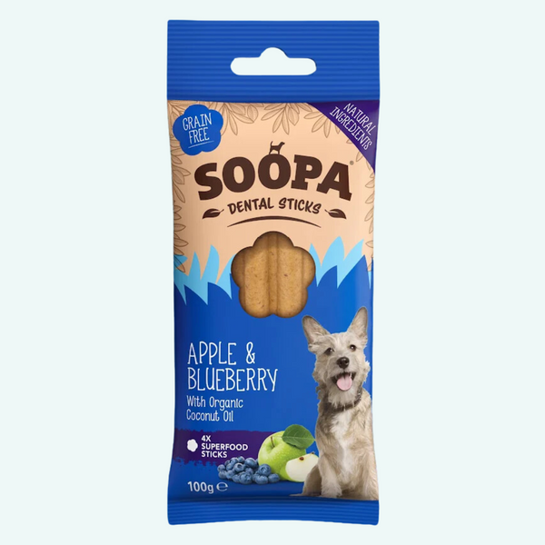 Soopa Apple & Blueberry Sticks