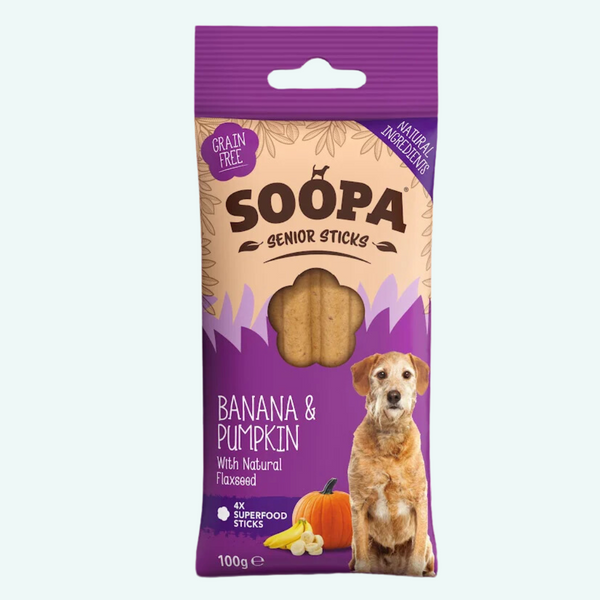 Soopa SENIOR Banana & Pumpkin Sticks