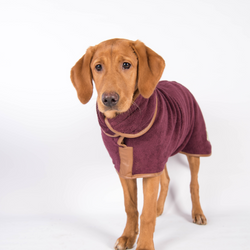 Ruff & Tumble Burgundy Drying Coat